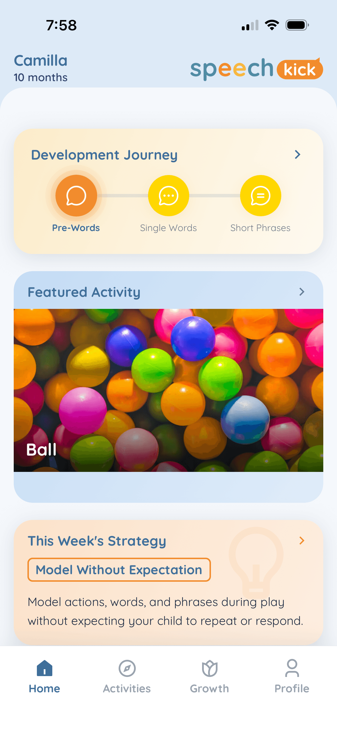 Speechkick app